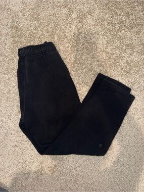 Lululemon Black Scuba Sweatpants